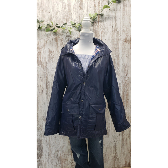 Duck Bay Rain Coat Lined with Flannel - Picture 1 of 4